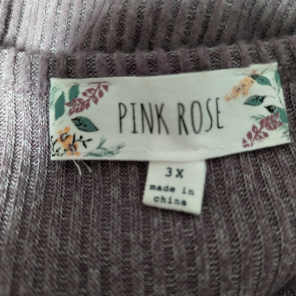 [5x$20] Lilac Knit Dresses / Size 3X - Picture 8 of 10